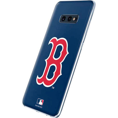 MLB Boston Red Sox - Solid Distressed Galaxy S10e Skin