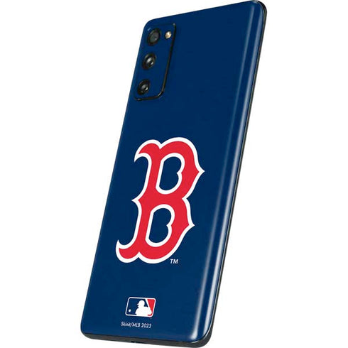 MLB Boston Red Sox - Solid Distressed Galaxy S20 Fan Edition Skin