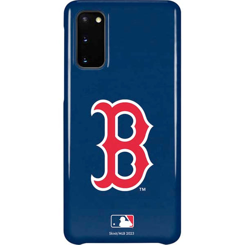 MLB Boston Red Sox - Solid Distressed Galaxy S20 Lite Case