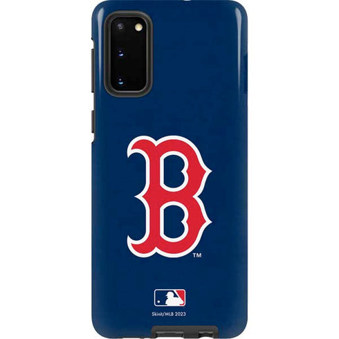 MLB Boston Red Sox - Solid Distressed Galaxy S20 Pro Case