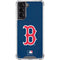MLB Boston Red Sox - Solid Distressed Galaxy S21 5G Clear Case