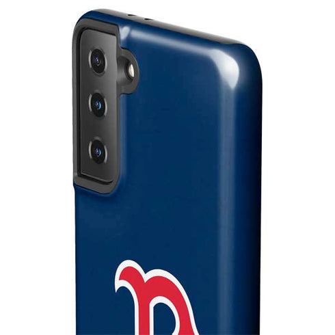 MLB Boston Red Sox - Solid Distressed Galaxy S21 Plus 5G Pro Case