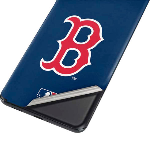 MLB Boston Red Sox - Solid Distressed Galaxy S21 Plus 5G Skin