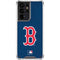 MLB Boston Red Sox - Solid Distressed Galaxy S21 Ultra 5G Clear Case