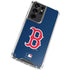MLB Boston Red Sox - Solid Distressed Galaxy S21 Ultra 5G Clear Case