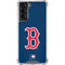 MLB Boston Red Sox - Solid Distressed Galaxy S22 Clear Case