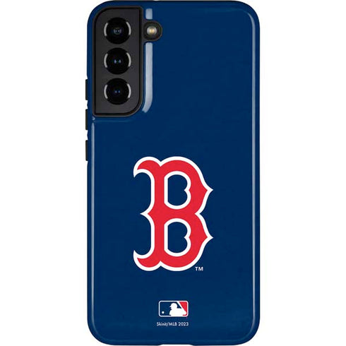 MLB Boston Red Sox - Solid Distressed Galaxy S22 Plus Pro Case