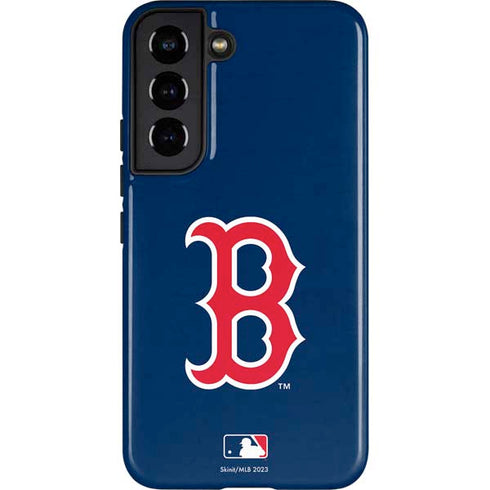 MLB Boston Red Sox - Solid Distressed Galaxy S22 Pro Case