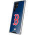 MLB Boston Red Sox - Solid Distressed Galaxy S22 Ultra Clear Case