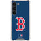 MLB Boston Red Sox - Solid Distressed Galaxy S23 Clear Case