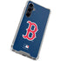 MLB Boston Red Sox - Solid Distressed Galaxy S23 FE Clear Case