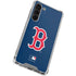 MLB Boston Red Sox - Solid Distressed Galaxy S23 Plus Clear Case