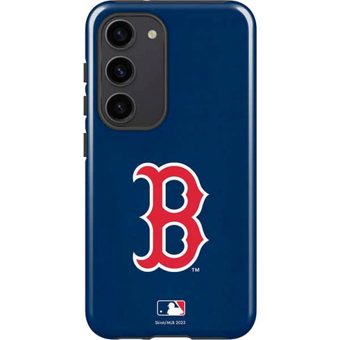 MLB Boston Red Sox - Solid Distressed Galaxy S23 Pro Case