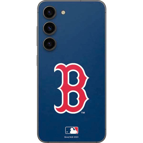 MLB Boston Red Sox - Solid Distressed Galaxy S23 Skin