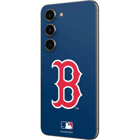 MLB Boston Red Sox - Solid Distressed Galaxy S23 Skin