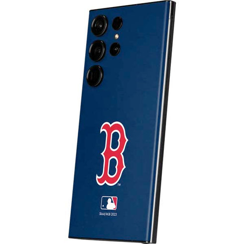 MLB Boston Red Sox - Solid Distressed Galaxy S23 Ultra Skin