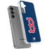 MLB Boston Red Sox - Solid Distressed Galaxy S24 Plus Clear Case