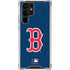 MLB Boston Red Sox - Solid Distressed Galaxy S24 Ultra Clear Case