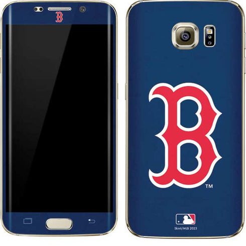 MLB Boston Red Sox - Solid Distressed Galaxy S7 Edge Skin