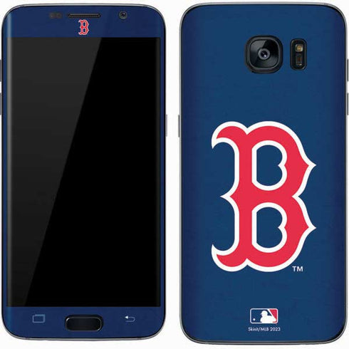 MLB Boston Red Sox - Solid Distressed Galaxy S7 Skin