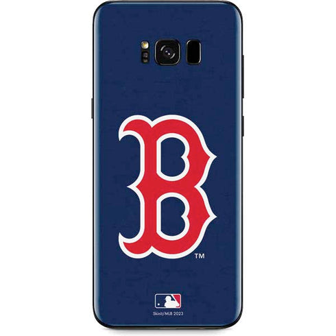 MLB Boston Red Sox - Solid Distressed Galaxy S8 Plus Skin