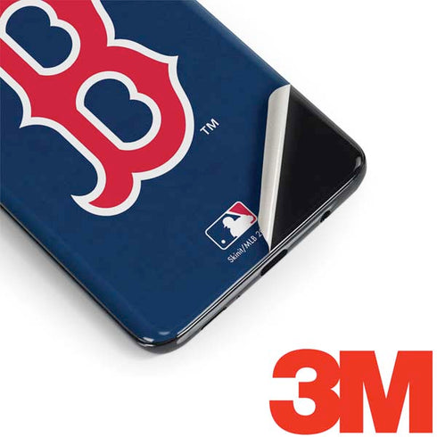 MLB Boston Red Sox - Solid Distressed Galaxy S9 Plus Skin