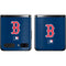 MLB Boston Red Sox - Solid Distressed Galaxy Z Flip Skin