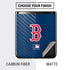 MLB Boston Red Sox - Solid Distressed Galaxy Z Flip Skin