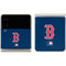 MLB Boston Red Sox - Solid Distressed Galaxy Z Flip3 5G Skin