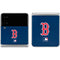 MLB Boston Red Sox - Solid Distressed Galaxy Z Flip4 5G Skin
