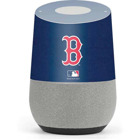 MLB Boston Red Sox - Solid Distressed Google Home Skin