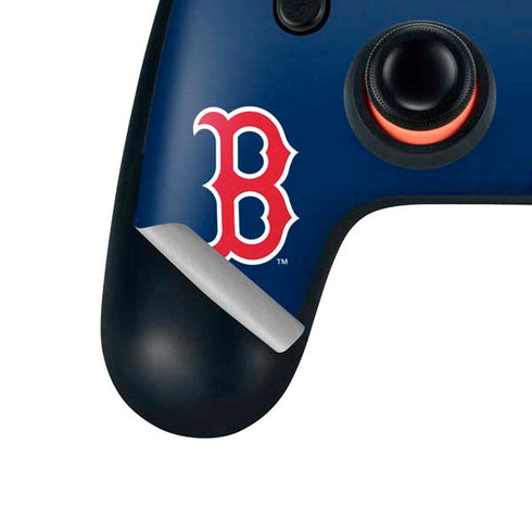 MLB Boston Red Sox - Solid Distressed Google Stadia Controller Skin
