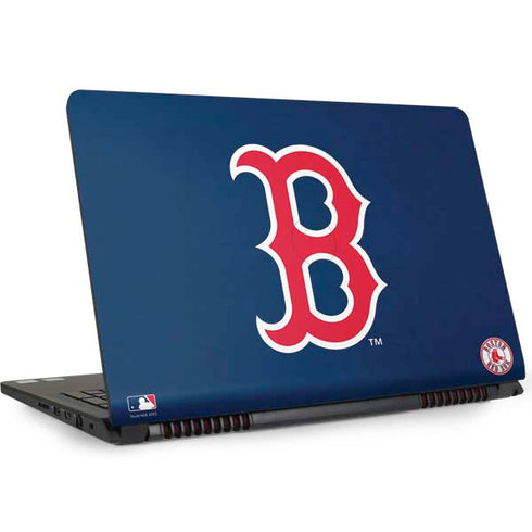 MLB Boston Red Sox - Solid Distressed Dell Inspiron Skin