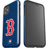 MLB Boston Red Sox - Solid Distressed iPhone 11 Impact Case