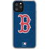 MLB Boston Red Sox - Solid Distressed iPhone 11 Pro Clear Case