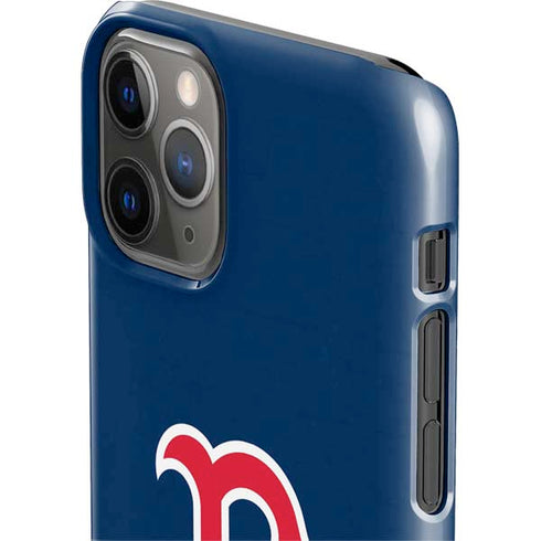 MLB Boston Red Sox - Solid Distressed iPhone 11 Pro Lite Case