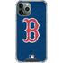 MLB Boston Red Sox - Solid Distressed iPhone 11 Pro Max Clear Case