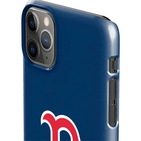 MLB Boston Red Sox - Solid Distressed iPhone 11 Pro Max Lite Case