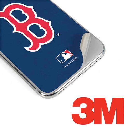 MLB Boston Red Sox - Solid Distressed iPhone 11 Pro Skin
