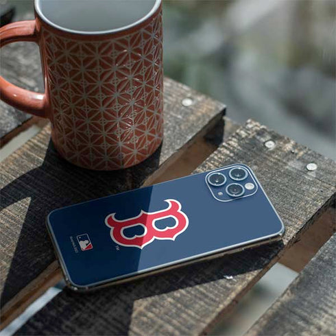 MLB Boston Red Sox - Solid Distressed iPhone 11 Pro Skin