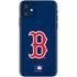MLB Boston Red Sox - Solid Distressed iPhone 11 Skin