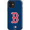 MLB Boston Red Sox - Solid Distressed iPhone 12 Impact Case