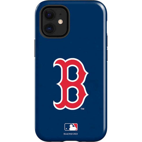 MLB Boston Red Sox - Solid Distressed iPhone 12 Mini Impact Case