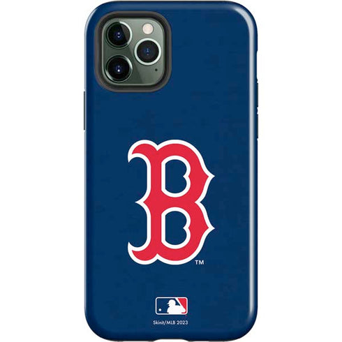 MLB Boston Red Sox - Solid Distressed iPhone 12 Pro Impact Case