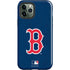 MLB Boston Red Sox - Solid Distressed iPhone 12 Pro Impact Case