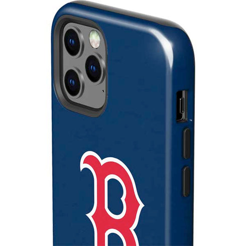 MLB Boston Red Sox - Solid Distressed iPhone 12 Pro Impact Case
