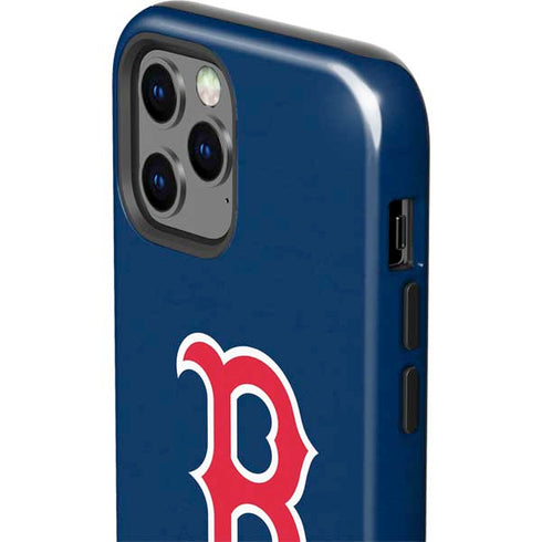 MLB Boston Red Sox - Solid Distressed iPhone 12 Pro Max Impact Case