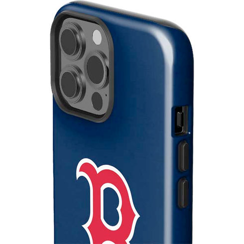 MLB Boston Red Sox - Solid Distressed iPhone 13 Pro Max Impact Case