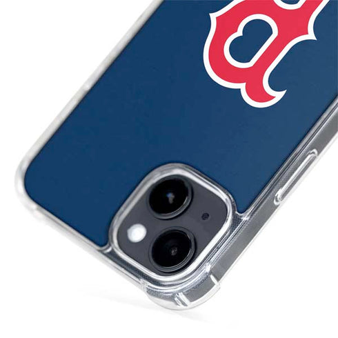 MLB Boston Red Sox - Solid Distressed iPhone 14 MagSafe Case