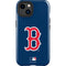MLB Boston Red Sox - Solid Distressed iPhone 15 Plus Impact Case
